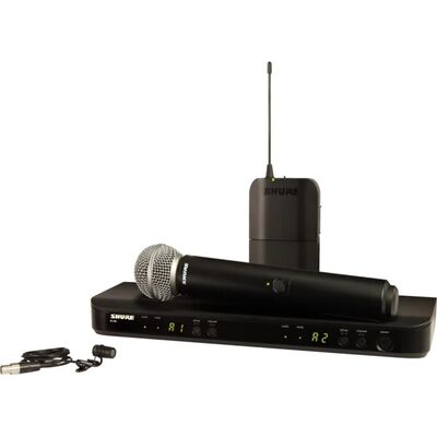Shure BLX1288E/W85-H8E vezetéknélküli kézi mikrofon/csíptetős mikrofon szett