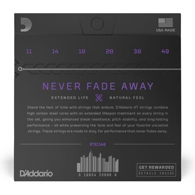 D'Addario XTE1149 Nickel Wound 11-49 elektromos gitárhúr