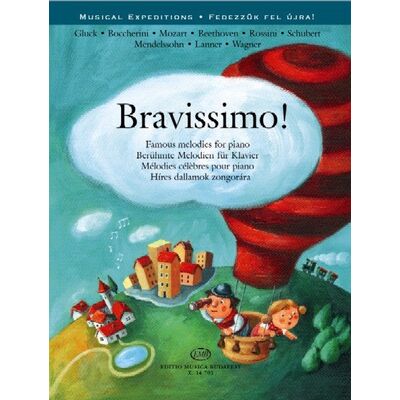 Bravissimo! (Híres dallamok zongorára) - kotta