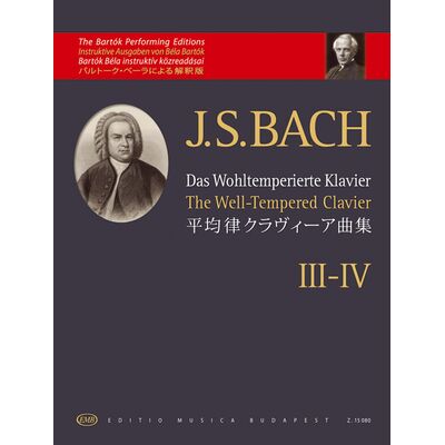 Johann Sebastian Bach: Das Wohltemperierte Klavier III-IV - kotta
