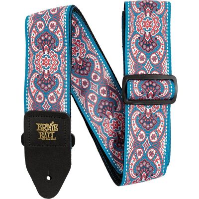 Ernie Ball 4666 Pink Paisley Jacquard gitárheveder
