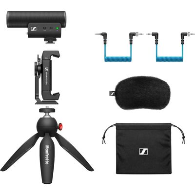 Sennheiser MKE 400 Mobile Kit kameramikrofon csomag