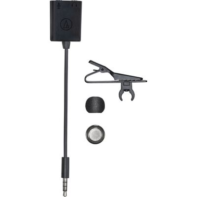 Audio-Technica ATR3350xiS csíptetős mikrofon okostelefonhoz