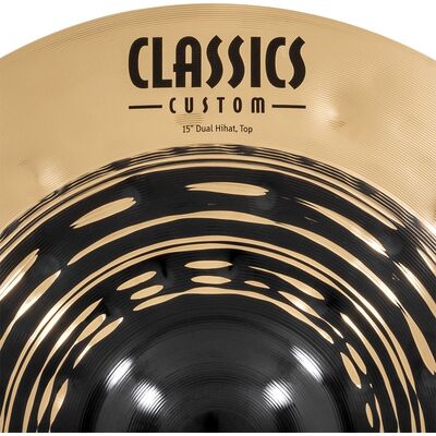 Meinl Classics Custom Dual 15” Hihat lábcin CC15DUH