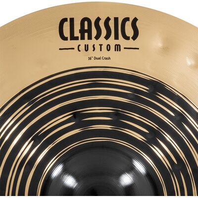 Meinl Classics Custom Dual 16” Crash beütő cintányér CC16DUC
