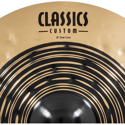 Meinl Classics Custom Dual 18” Crash beütő cintányér CC18DUC