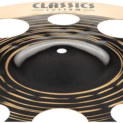 Meinl Classics Custom Dual 18” Trash Crash beütő cintányér CC18DUTRC