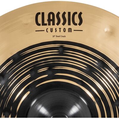 Meinl Classics Custom Dual 19” Crash beütő cintányér CC19DUC