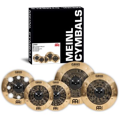 Meinl Classics Custom Dual Expanded Cymbal Set cintányérszett CCDU4680