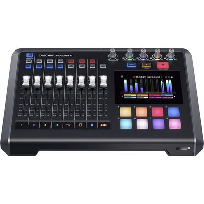 TASCAM Mixcast 4 podcast keverő/hangfelvevő/hangkártya