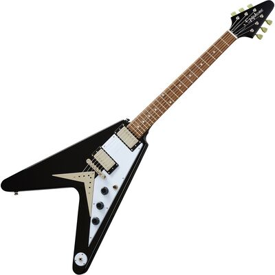 Epiphone Flying V Ebony elektromos gitár
