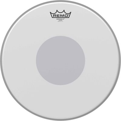 Remo BX-0114-10 Emperor X Coated Black Dot Bottom 14” pergődob bőr