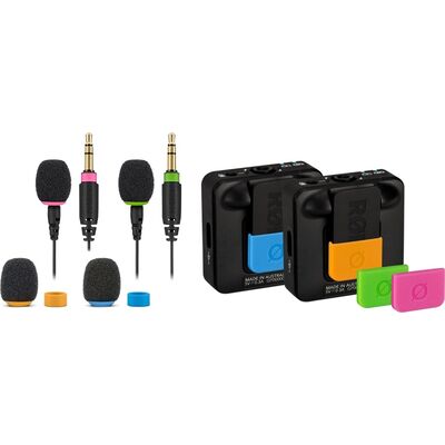 RODE COLORS 2 mikrofonjelölő/kábeljelölő szett Wireless GO/Lavalier mikrofonokhoz