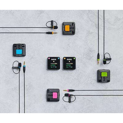 RODE COLORS 2 mikrofonjelölő/kábeljelölő szett Wireless GO/Lavalier mikrofonokhoz