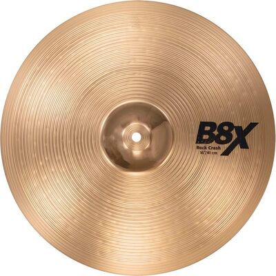 Sabian B8X 16" Rock Crash beütő cintányér