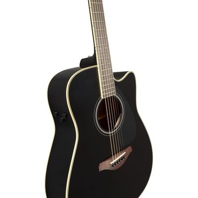 Yamaha FGC-TA TransAcoustic Black elektro-akusztikus gitár