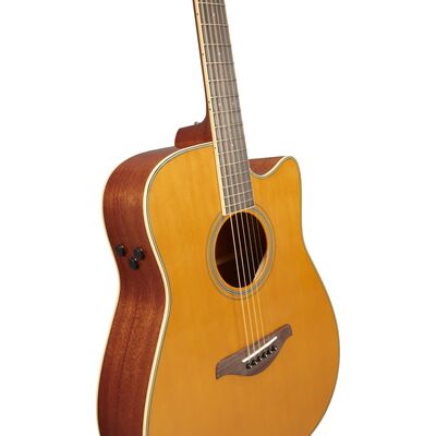 Yamaha FGC-TA TransAcoustic Vintage Tint elektro-akusztikus gitár