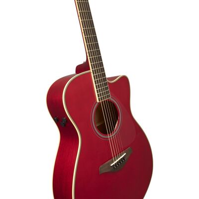 Yamaha FSC-TA TransAcoustic Ruby Red elektro-akusztikus gitár