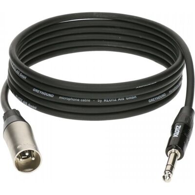 KLOTZ GREYHOUND GRG1MP015​ 1,5 m XLR - sztereó jack kábel