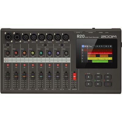 Zoom R20 soksávos hangfelvevő