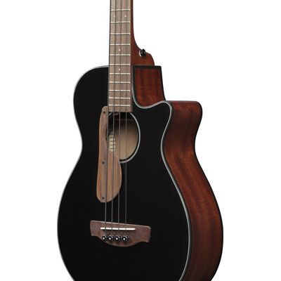 Ibanez AEGB24E-BKH elektro-akusztikus basszusgitár