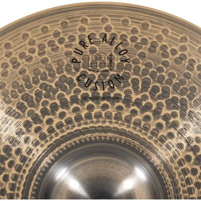 Meinl Pure Alloy Custom 18" Medium Crash beütő cintányér PAC18MC