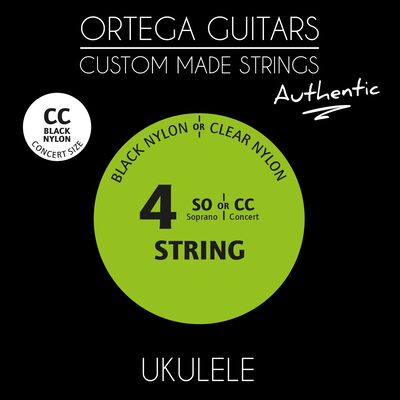 Ortega UKABK-CC Authentic ukulelehúr