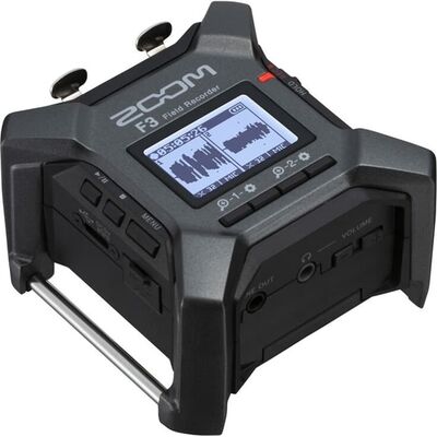 Zoom F3 hordozható hangfelvevő