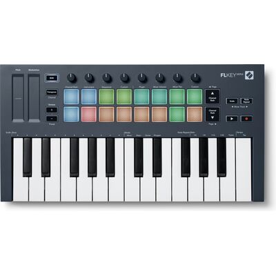 Novation FLkey Mini FL Studio és MIDI kontroller billentyűzet