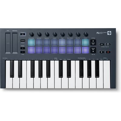 Novation FLkey Mini FL Studio és MIDI kontroller billentyűzet